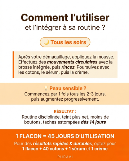 Nettoyant Éclat — Curcuma · Citron · Acide Kojique
