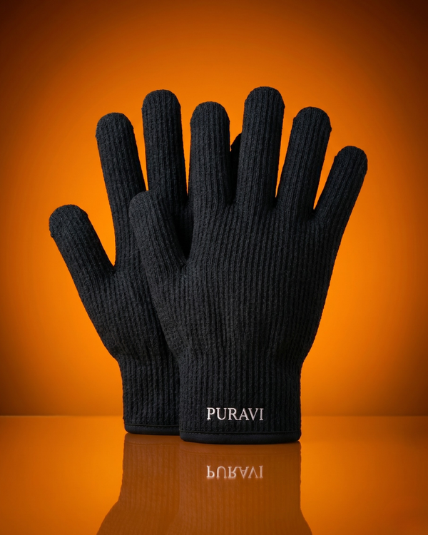 Gants Exfoliants PURAVI — Gommage Corps & Visage