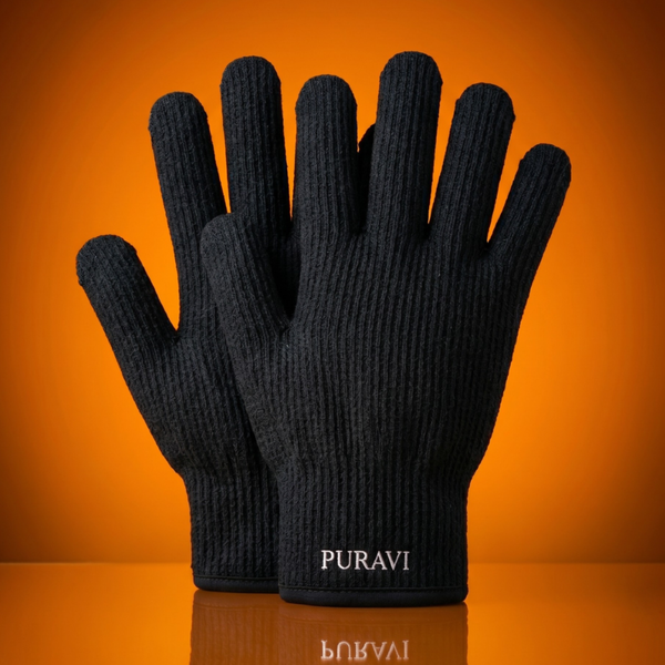 Gants Exfoliants PURAVI — Gommage Corps & Visage