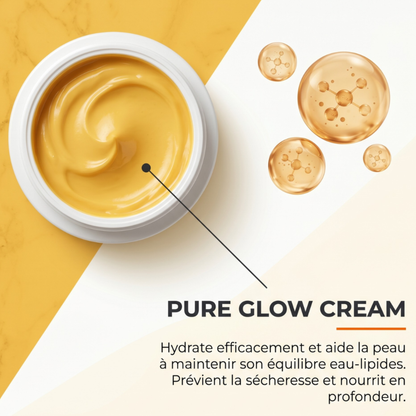 Pure Glow Cream — Crème Visage Hydratante au Curcuma