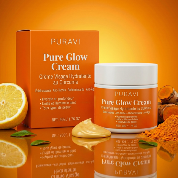 Pure Glow Cream — Crème Visage Hydratante au Curcuma