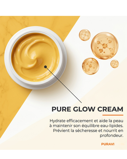Pure Glow Cream — Crème Visage Hydratante au Curcuma